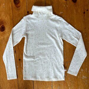 Bonpoint Snowflake Turtleneck Size 8